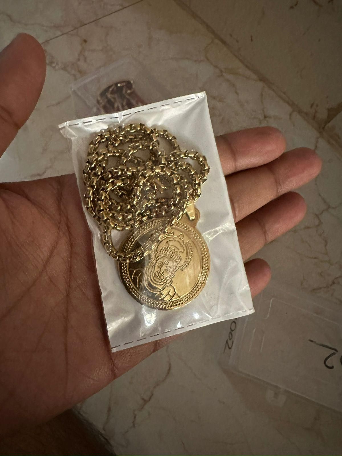 Gold Plated Hanuman Locket