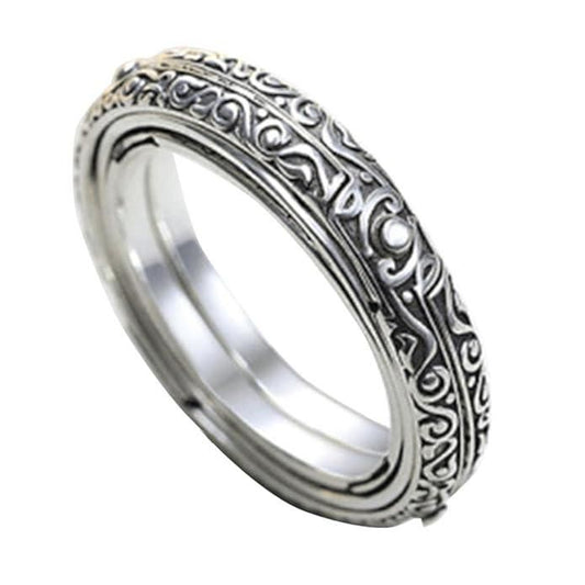 Astronomical Ball  Cosmic Finger Ring Couple Jewelry Silver Plated