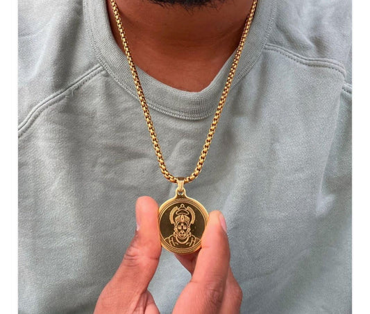 Gold Plated Hanuman Locket