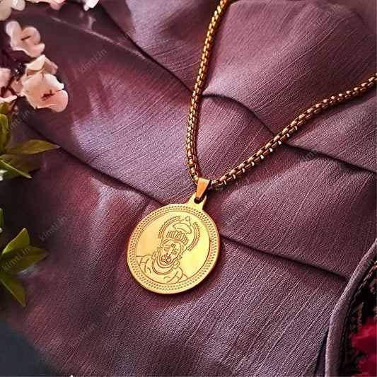 Gold Plated Hanuman Locket